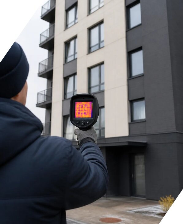 Тепловизионное обследование зданий в Абакане от 5108 р. | ЭкспертизаРоссия
