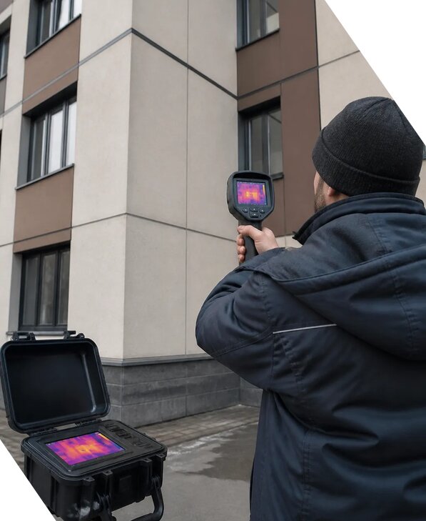 Тепловизионное обследование зданий и сооружений в Абакане